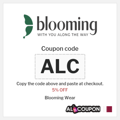 Coupon for Blooming Wear (ALC) 5% OFF