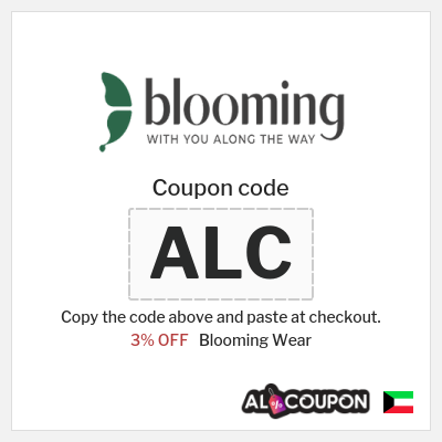 Coupon for Blooming Wear (ALC) 3% OFF