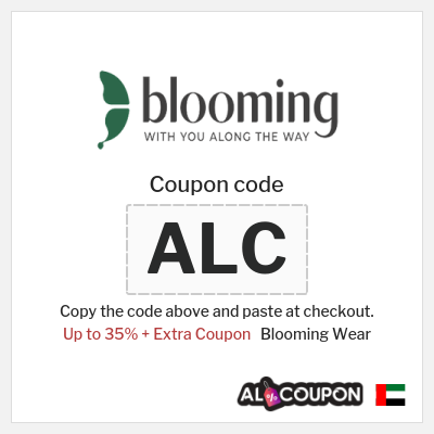 Coupon for Blooming Wear (ALC) Up to 35% + Extra Coupon