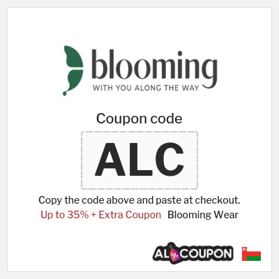 Coupon for Blooming Wear (ALC) Up to 35% + Extra Coupon