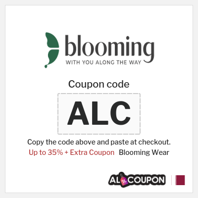 Coupon for Blooming Wear (ALC) Up to 35% + Extra Coupon