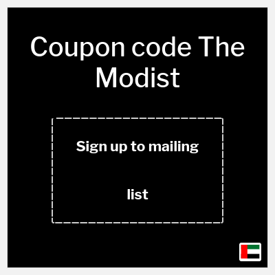Coupon discount code for The Modist 10% OFF Discount