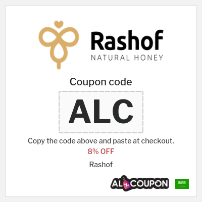 Coupon discount code for Rashof 8% OFF