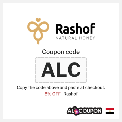 Coupon discount code for Rashof 8% OFF