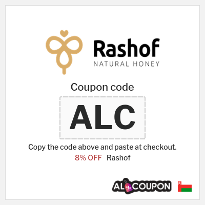 Coupon discount code for Rashof 8% OFF