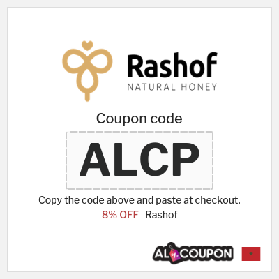 Coupon discount code for Rashof 8% OFF