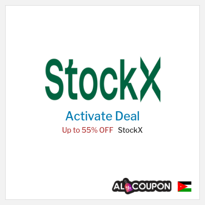Special Deal for StockX Up to 55% OFF