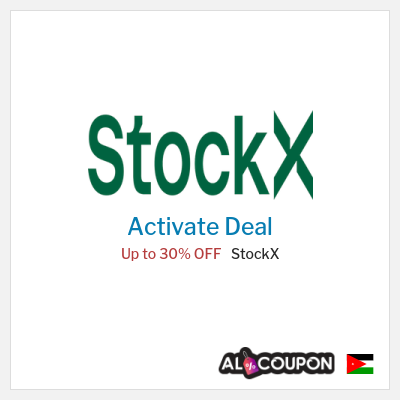 Special Deal for StockX Up to 30% OFF