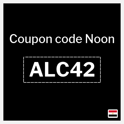 Coupon for Noon (ALC42) Up to 75 EGP OFF
