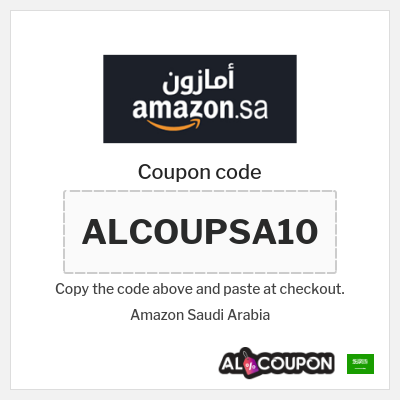 Coupon for Amazon Saudi Arabia (ALCOUPSA10)