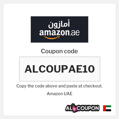 Coupon for Amazon UAE (ALCOUPAE10)