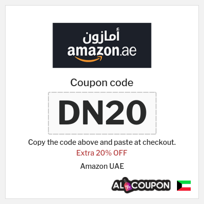 Coupon for Amazon UAE (DN20) Extra 20% OFF