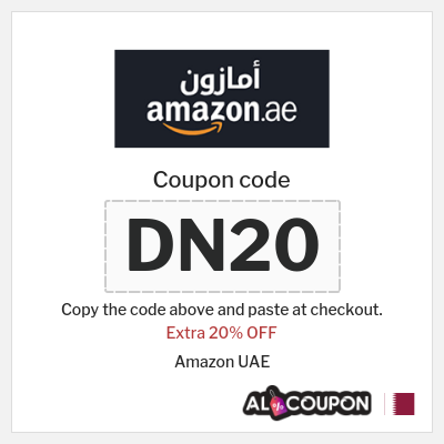 Coupon for Amazon UAE (DN20) Extra 20% OFF