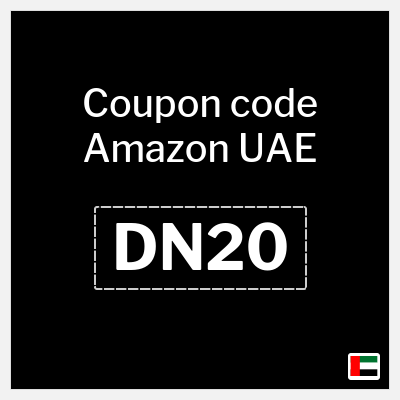 Coupon for Amazon UAE (DN20) Extra 20% OFF