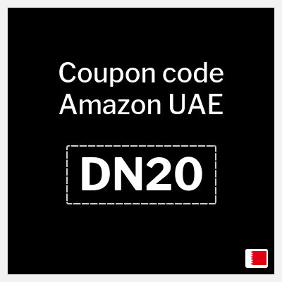 Coupon for Amazon UAE (DN20) Extra 20% OFF