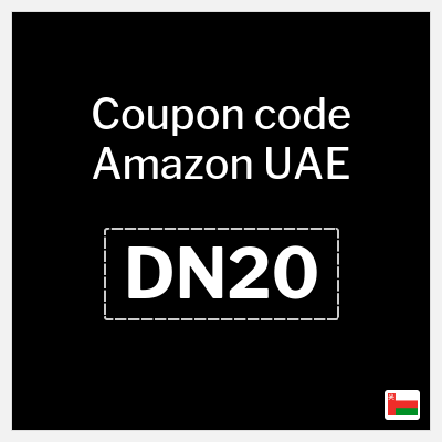 Coupon for Amazon UAE (DN20) Extra 20% OFF