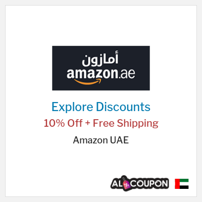 Sale for Amazon UAE 10% Off + Free Shipping