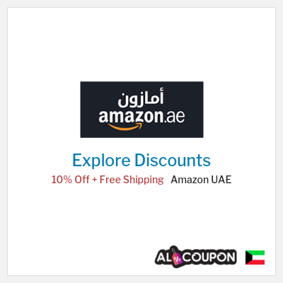 Sale for Amazon UAE 10% Off + Free Shipping