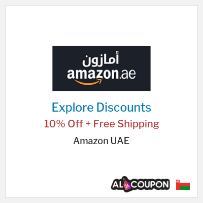 Sale for Amazon UAE 10% Off + Free Shipping
