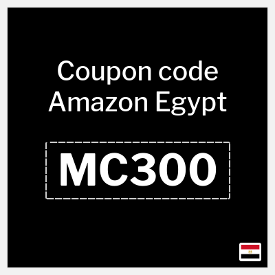 Coupon for Amazon Egypt (MC300)