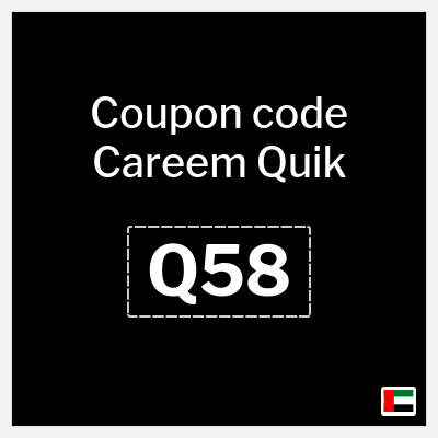 Coupon discount code for Careem Quik