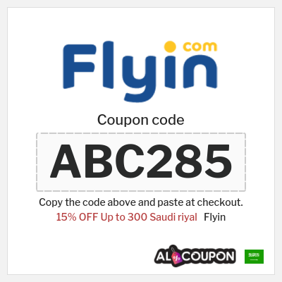 Flyin Coupon (ABC285) Flyin Coupon 2026