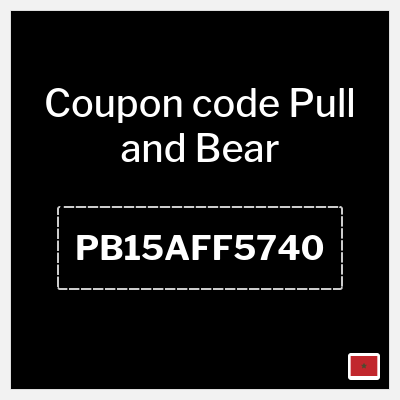 Coupon discount code for Pull and Bear 15% OFF