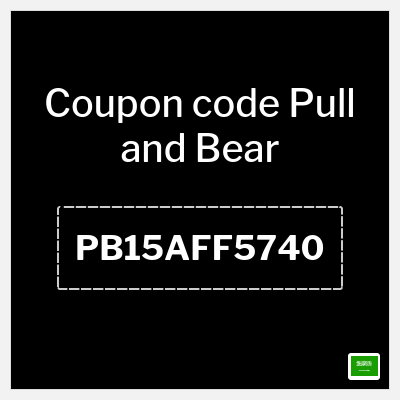 Coupon discount code for Pull and Bear 15% OFF