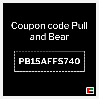 Coupon for Pull and Bear (PB15AFF5740) 15% OFF