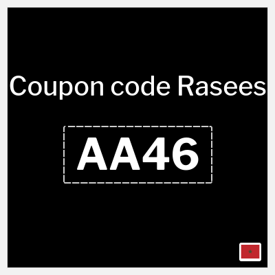 Coupon discount code for Rasees 7% OFF Coupons