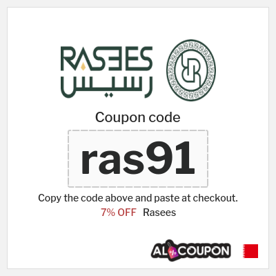 Rasees Coupon (ras91) Rasees Coupon Code 2026