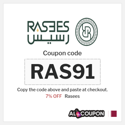 Rasees Coupon (RAS91) Rasees Coupon Code 2026