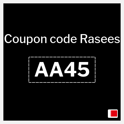 Rasees Coupon (AA45) Rasees Coupon Code 2026