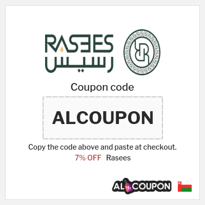Rasees Coupon (ALCOUPON) Rasees Coupon Code 2026