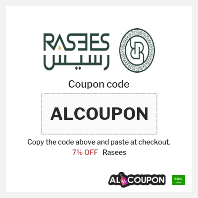 Rasees Coupon (ALCOUPON) Rasees Coupon Code 2026