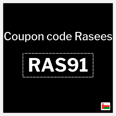 Rasees Coupon (RAS91) Rasees Outlet Coupon Code August
