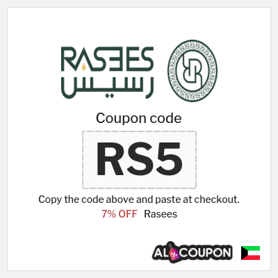 Rasees Coupon (RS5) Rasees Coupon Code 2025