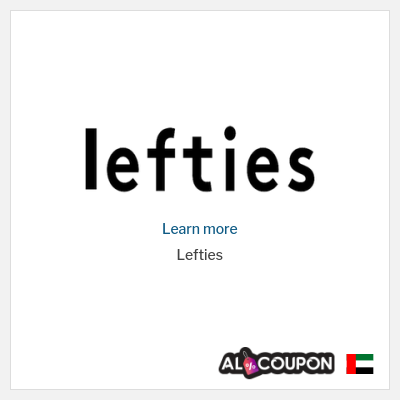 Coupon discount code for Lefties Up to 70% OFF
