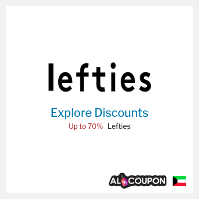 Sale for Lefties Up to 70%