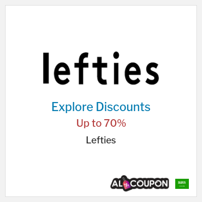 Sale for Lefties Up to 70%