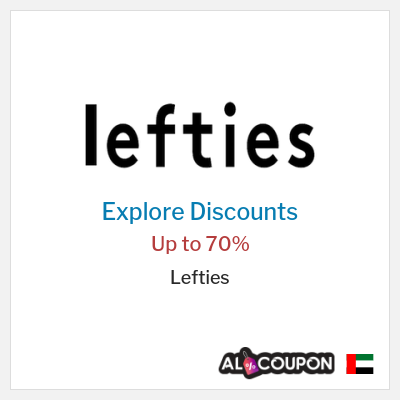 Sale for Lefties Up to 70%