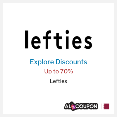 Sale for Lefties Up to 70%