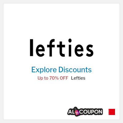 Sale for Lefties Up to 70% OFF