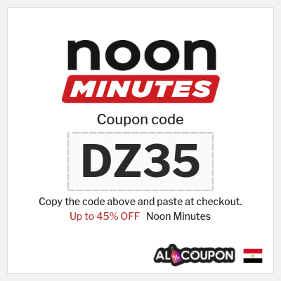 Coupon discount code for Noon Minutes 40% OFF