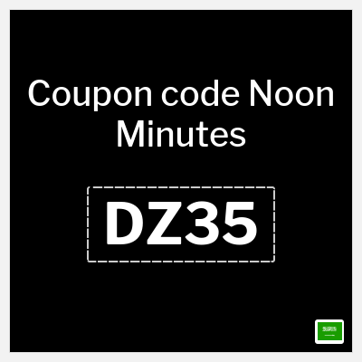 Coupon discount code for Noon Minutes 40% OFF