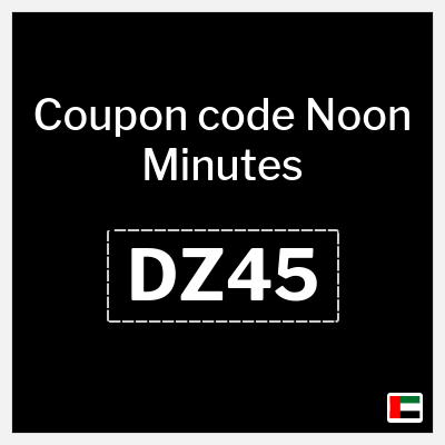 Coupon for Noon Minutes (DZ45) 40% OFF