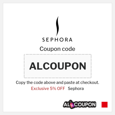 Coupon discount code for Sephora Up to 80% Discounts + 5% Coupons