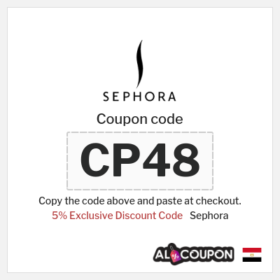Coupon discount code for Sephora 5% Exclusive Promo Code