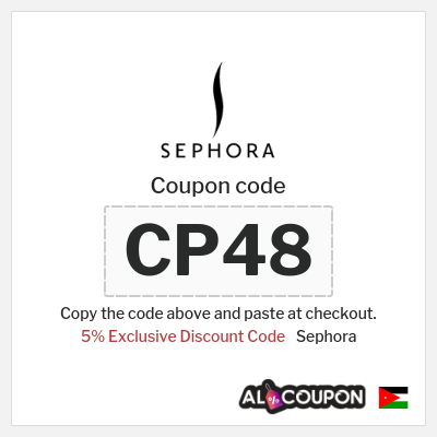 Coupon discount code for Sephora 5% Exclusive Promo Code