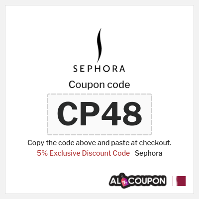 Coupon discount code for Sephora 5% Exclusive Promo Code